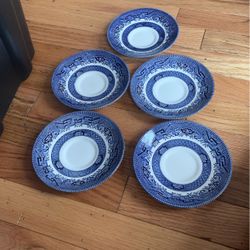 5 Saucers small by churchill