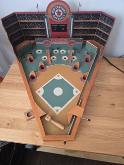 Old Century Baseball Game 26” Wood Construction Classic Pinball Style Large Ver
