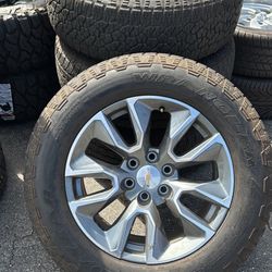 WHEELS OEM 20” STOCK CHEVY TAHOE YUKON DENALI GMC