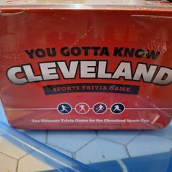 Sport Trivia Game Cleveland 2021 New 