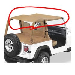 JEEP WRANGLER YJ TONNEAU COVER