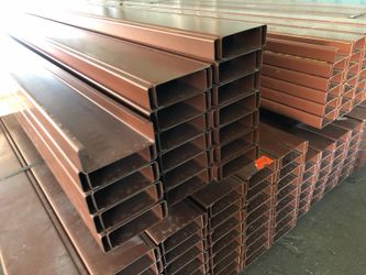 C Purlins Red Prime & Galvanized 4" 6" 8" from $37.50 / Largueros C Rojo y Galvanizado
