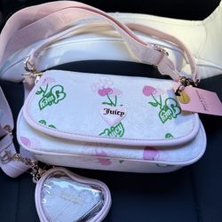 JUICY COUTURE CHERRY SHOULDER BAG