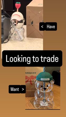 Starbucks bear tumbler
