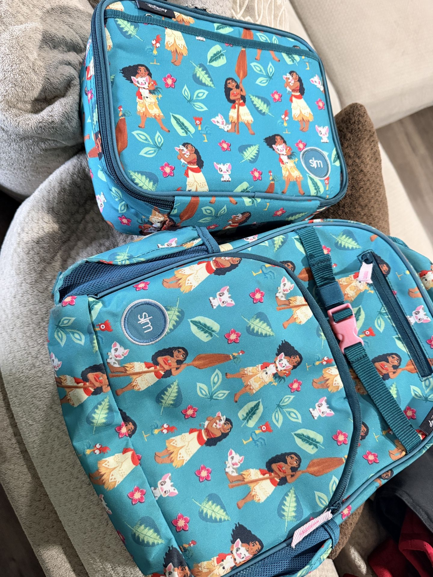 Moana Backpack & lunchbox