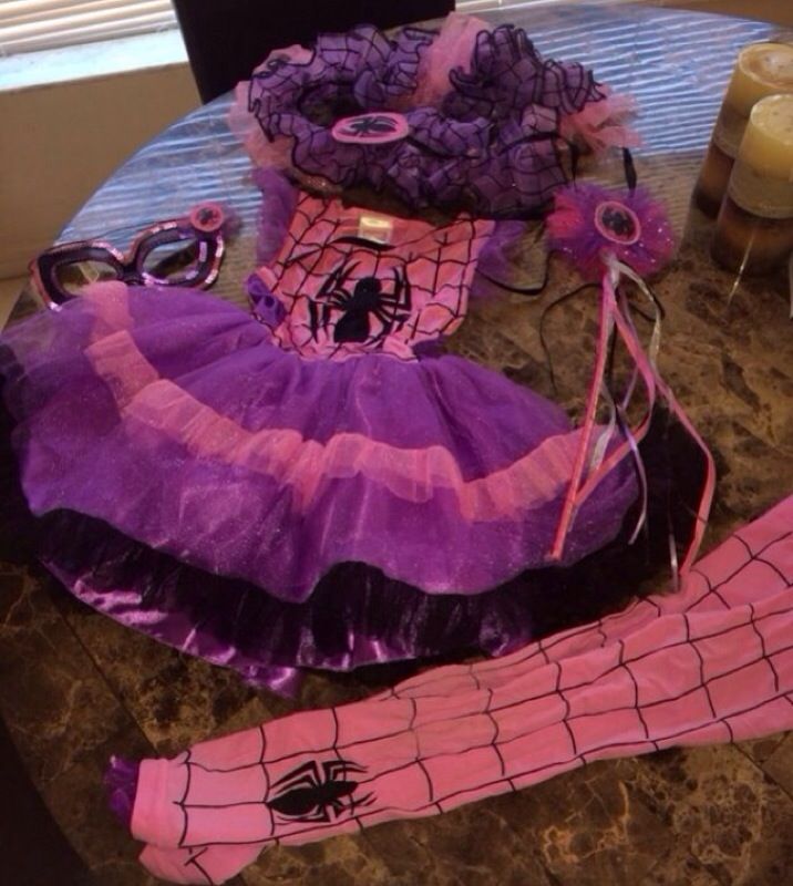 Spider girl 3 to 4 t costume