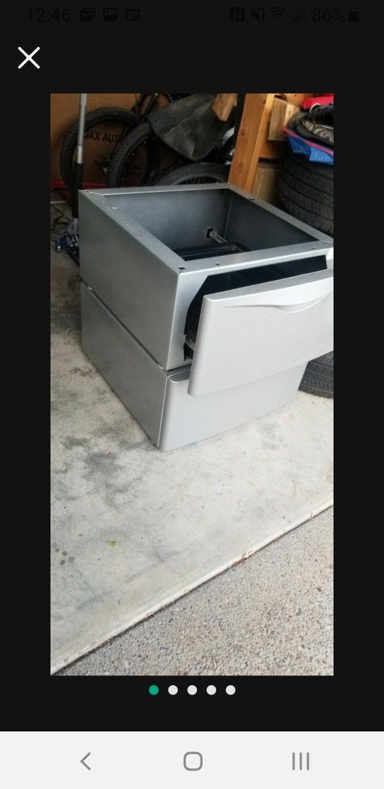 Stand for Washer And Dryer 26"W. 