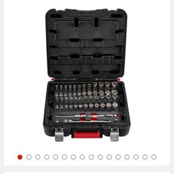ICON 3/8 in. Drive SAE and Metric Modular General Service Socket Set, 54-Piece