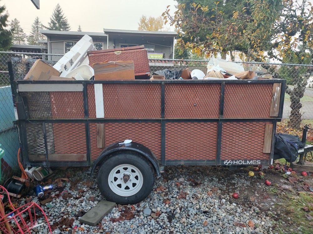 Need Trailer For Clean Your Garage Extra Furniture Inside The House I Can Help With My Trailer