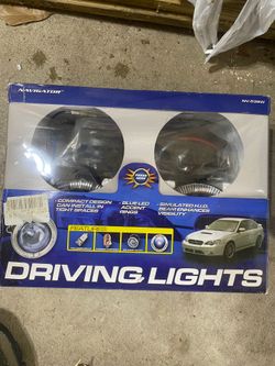 Blue headlights