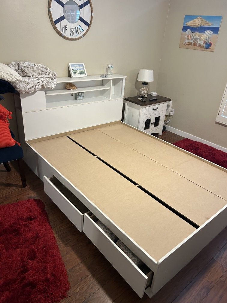 Bed Frame With Drawers