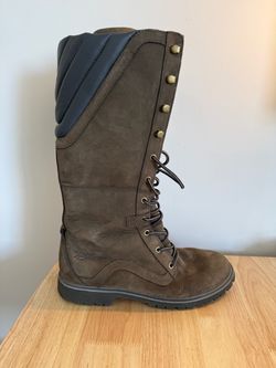 Botas Altas de Cuero Impermeable Mujer – Talla 9 / Helly Hansen Women's Tall Waterproof Leather Boots – Size 9