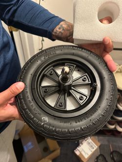 Scooter back tire