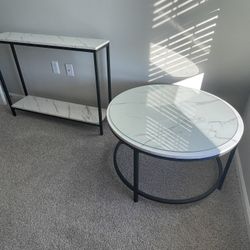 Coffee table and matching Sofa/counsel table