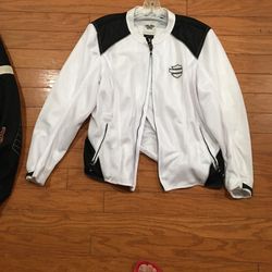 Man and woman Harley Davidson jackets