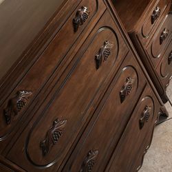 Antique Dresser and nightstand