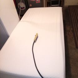 Twin Adjustable Bed With Nectar Twin Mattress And Remote Control 
