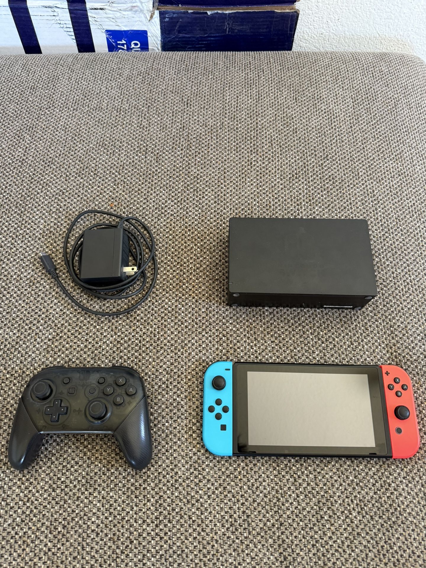 Nintendo Switch Bundle – Original Model + Pro Controller