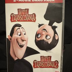 Hotel Transylvania 1 & 2 DVD With Case
