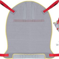 Lift Sling for Transferring Patients, Full Body Lift Sling for Elderly and Disabled, Premium Mesh Transfer Sling for Bed Positioning & Lifting, Breath