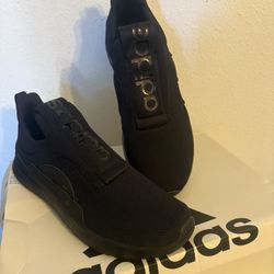 Man, Adidas Slip In No Shoelaces Needs New 11/1/2 Nice 🦶🤙