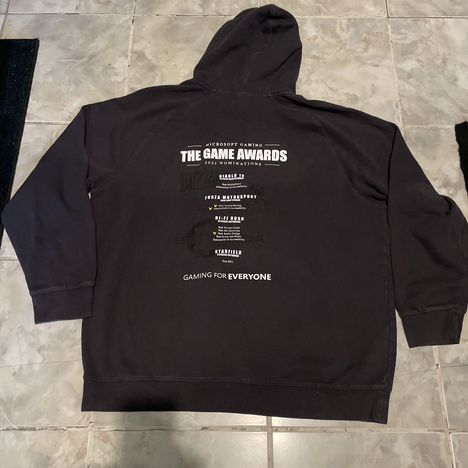 Microsoft Xbox Gaming The Game Awards 2023 Employee Dev Gift Rare Hoodie SZ 3XL