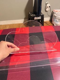 Clear shelving set
