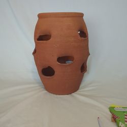 Terracotta strawberry Pot/PLANTER