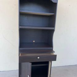 Tall Black Kitchen Cabinet 