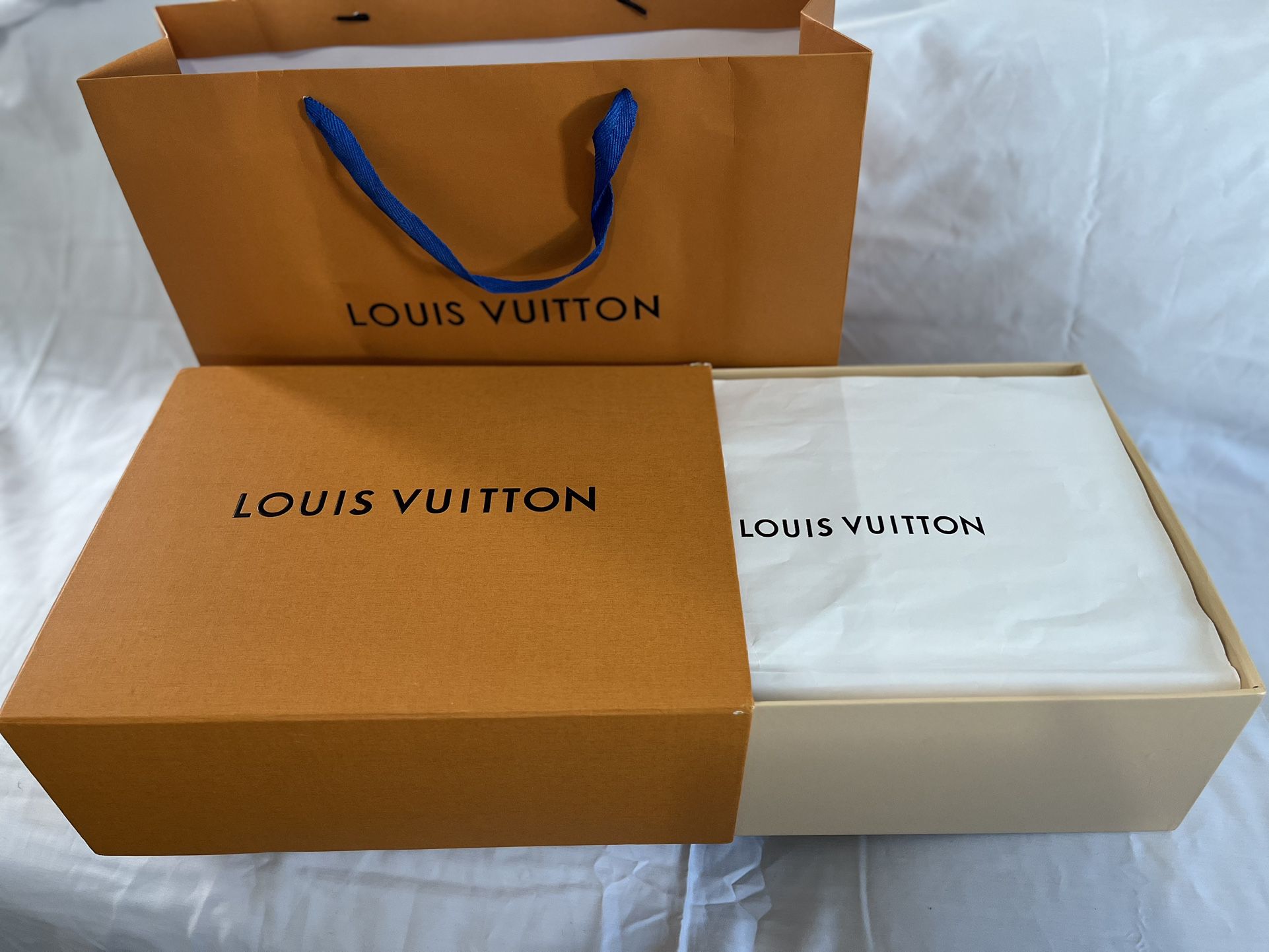 Louis Vuitton Trainer #54 Signature White Blue – Tenisshop.la
