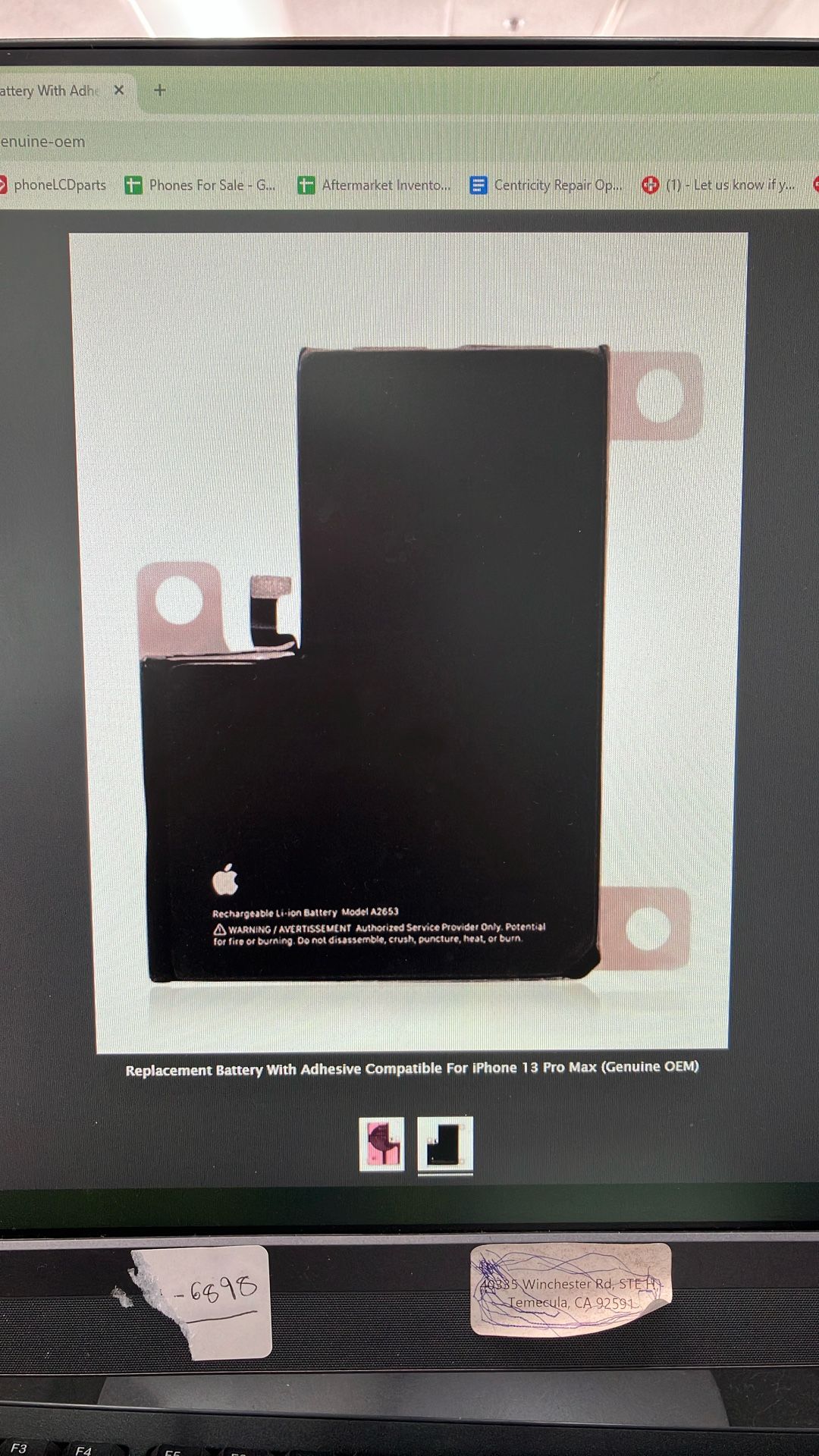 iPhone 13 Pro Max Battery