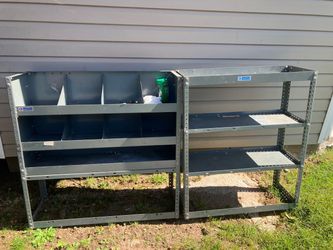Van Shelving and cage