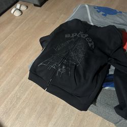 OG Web V2 Phantom Zip Up Hoodie (black)