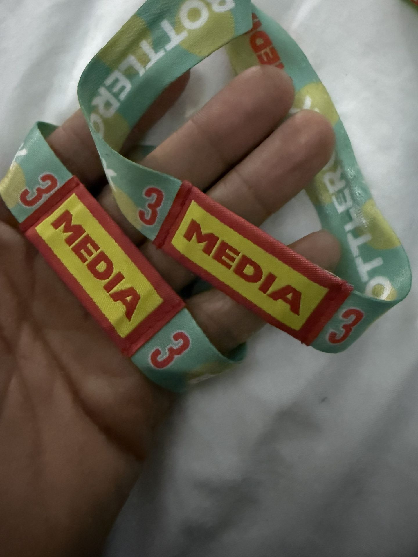 BottleRock MEDIA All Access Wristbands For Sale