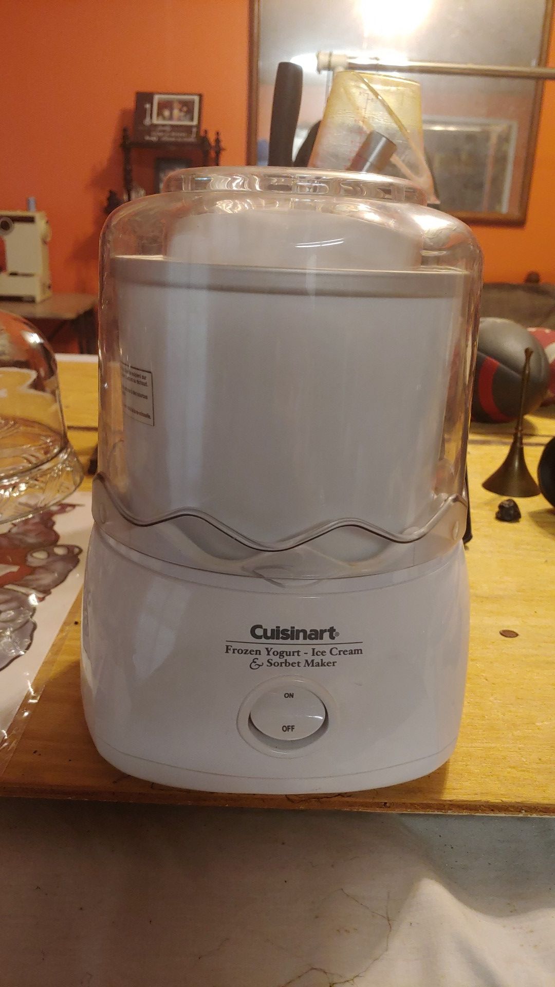 Cuisinart ice cream maket