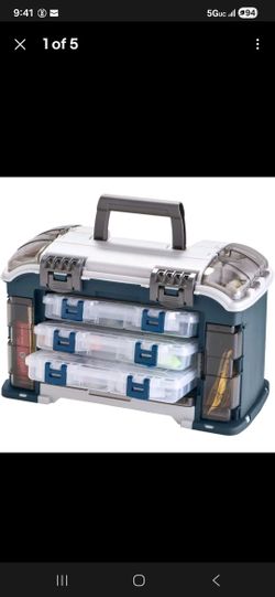 Angled Tackle System with Three 3560 Stowaway Boxes, Fishing Tackle Storage