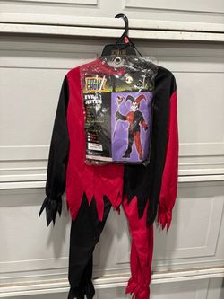 Totally Ghoul Evil Jester Kids Halloween Costume
