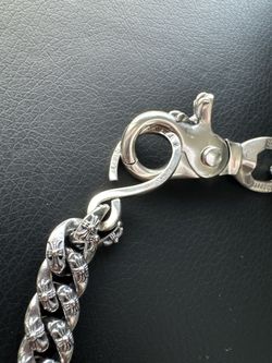 Chrome Hearts fancy link wallet chain.
