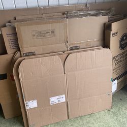 Used moving boxes