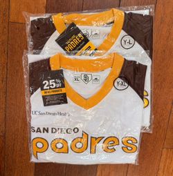 Retro SD Padres Youth Large or Youth XL Jersey Several Available
