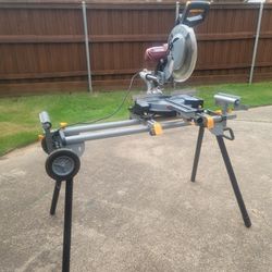 Chicago ELECTRIC 12in Miter SAW AND STAND