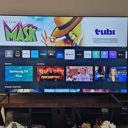 2023 75 Inch Samsung Smart TV 4K UHD CU7000 In Perfect Condition