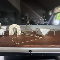 Gold Theme Planter Set 