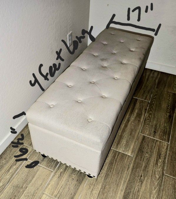 Belleze Storage Ottoman / Bench