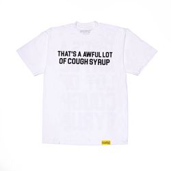 Classic Cough Syrup Tee White (L)