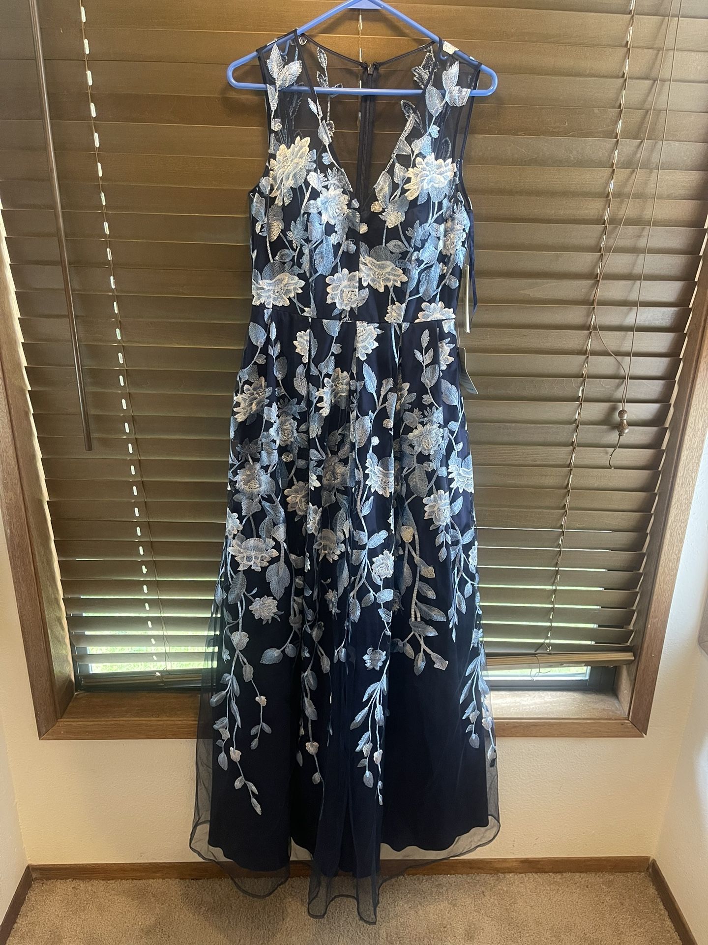blue dress hoco Ombreprom Homecoming Dress Sparkly Beading Sky Blue Sequins Graduation Party Dress