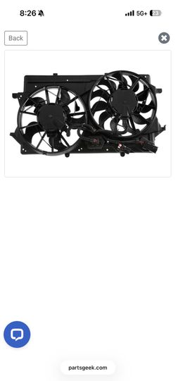 2000-2004 ford focus fan assembly