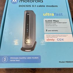 Motorola DOCSIS 3.1 cable modem