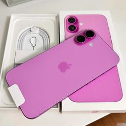 UNLOCKED iPhone 16+ Pink 256GB
