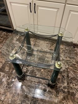Very Unique Glass Table